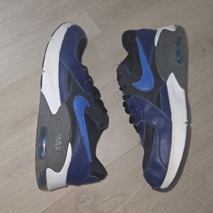 Big Kids Nike Air Max Excee Black/Grey/Blue (CD6894 009) Size 6Y